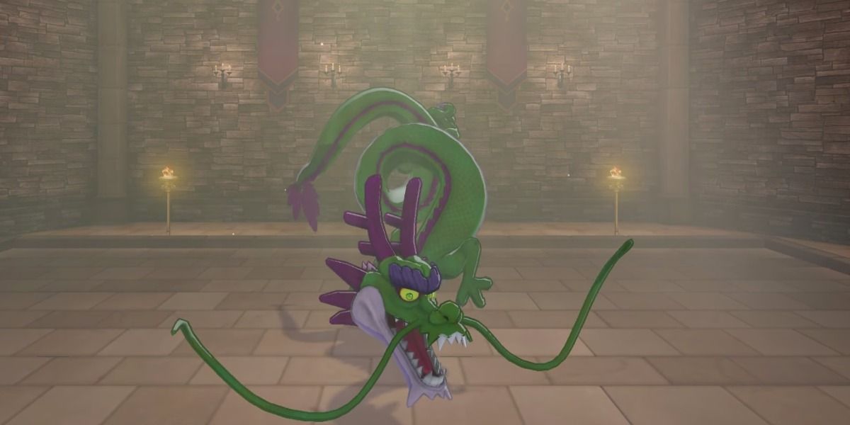 The Xenlon dragon monster in Dragon Quest Monsters: The Dark Prince