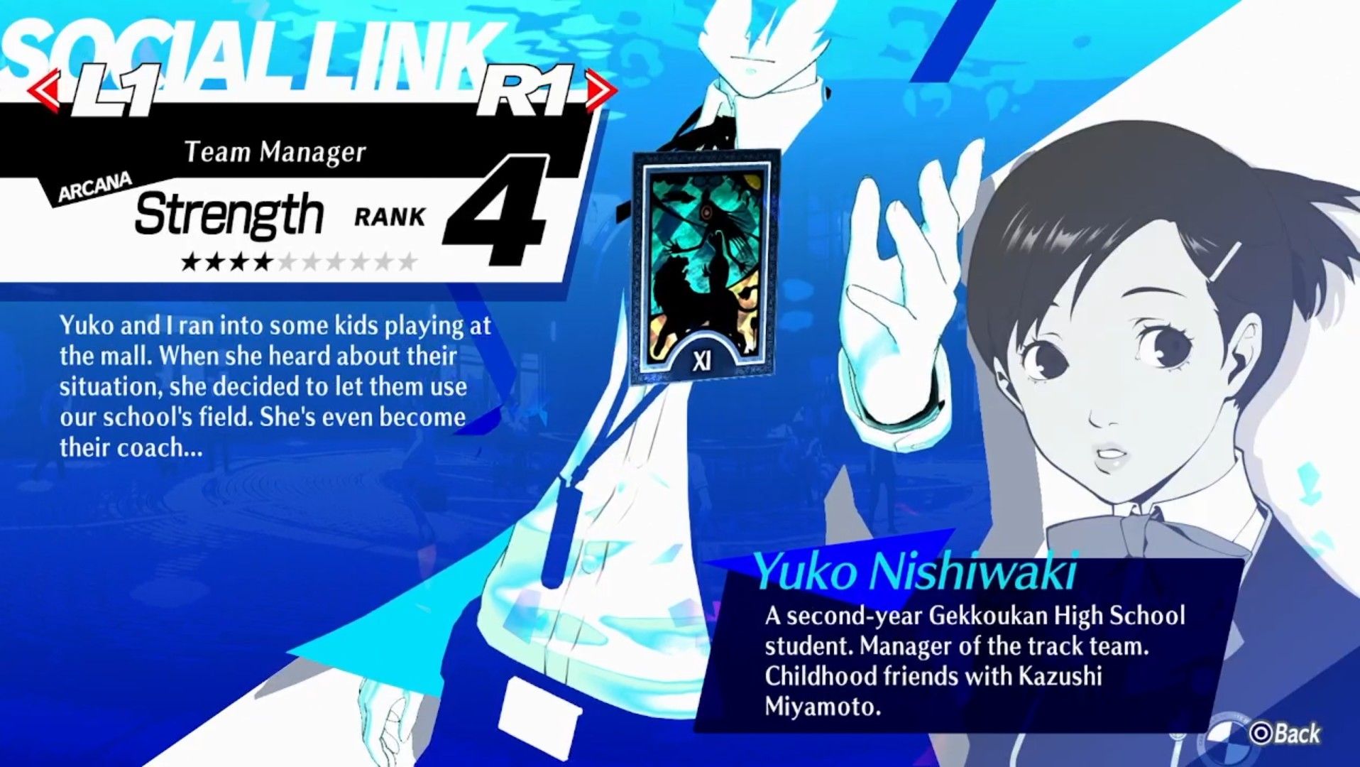 yuko nishiwaki social link page locations guide p3r persona 3 reload