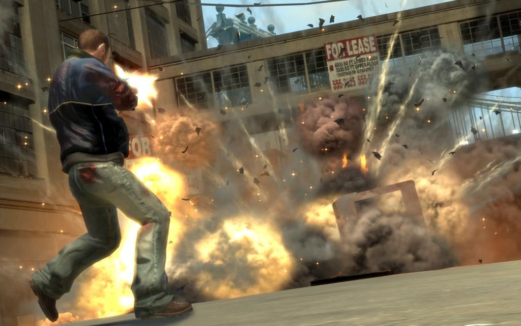 GTA 4 - Nico in a shootout