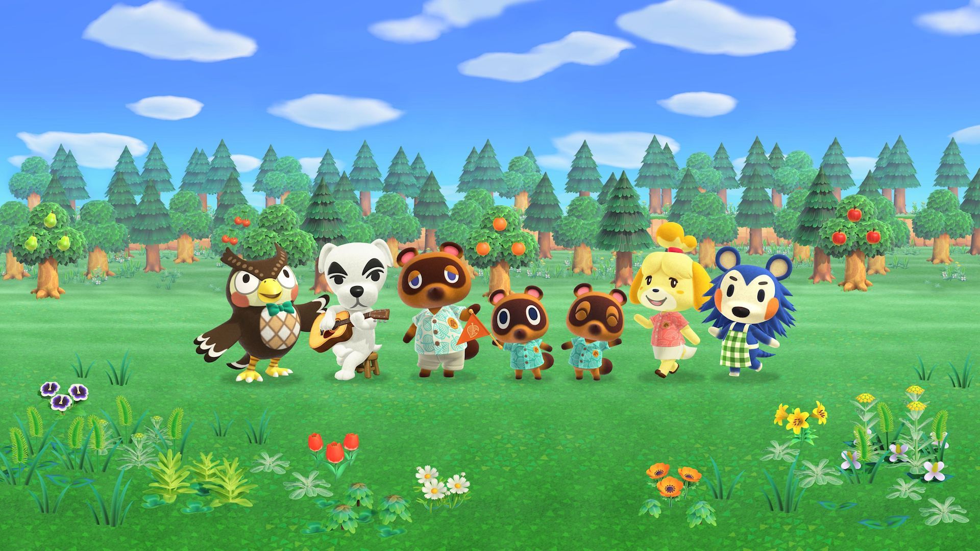 Animal Crossing New Horizons Key Art