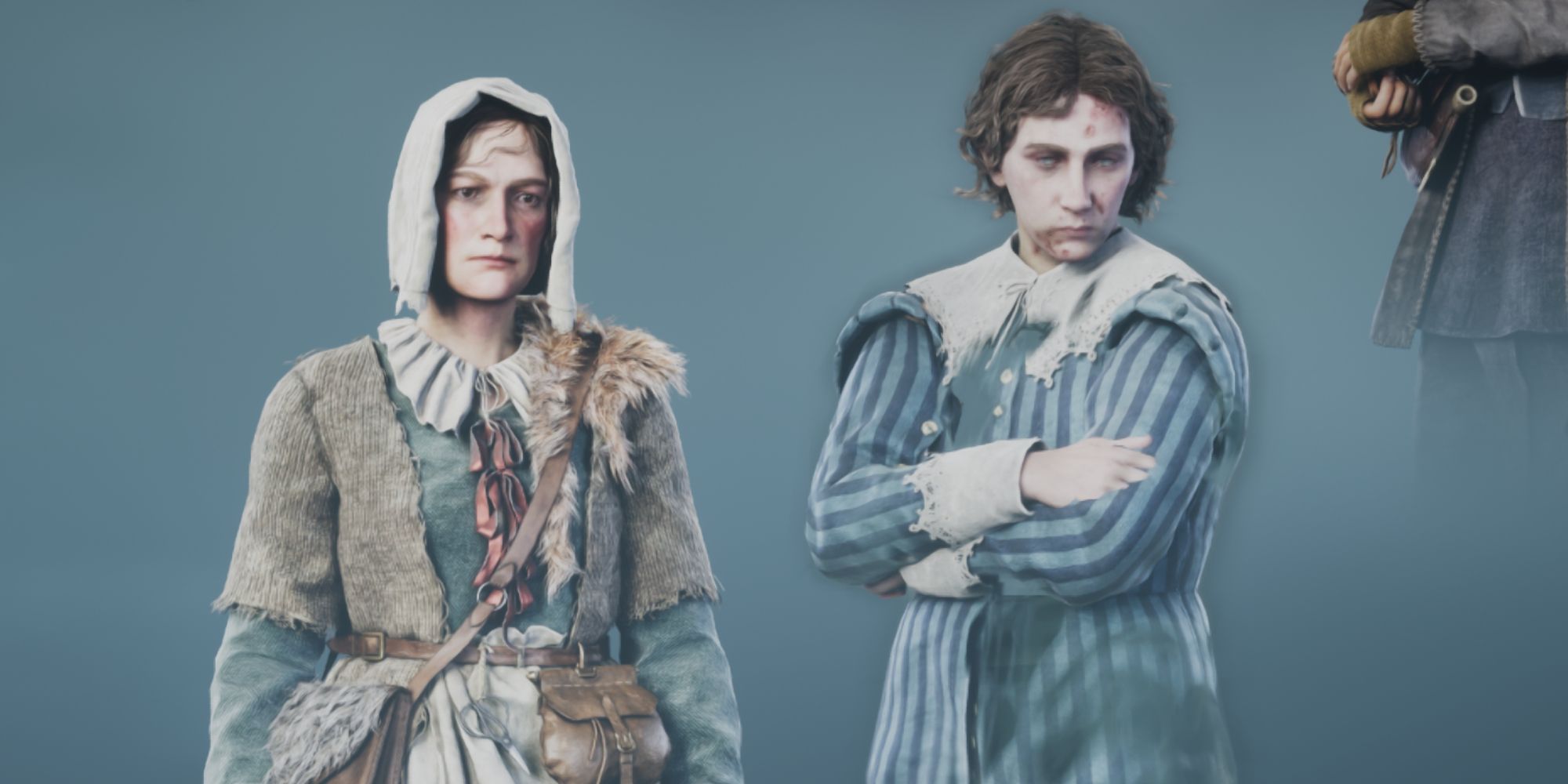 A picture of Evelynne and Gaufrey - Banishers Ghosts of New Eden