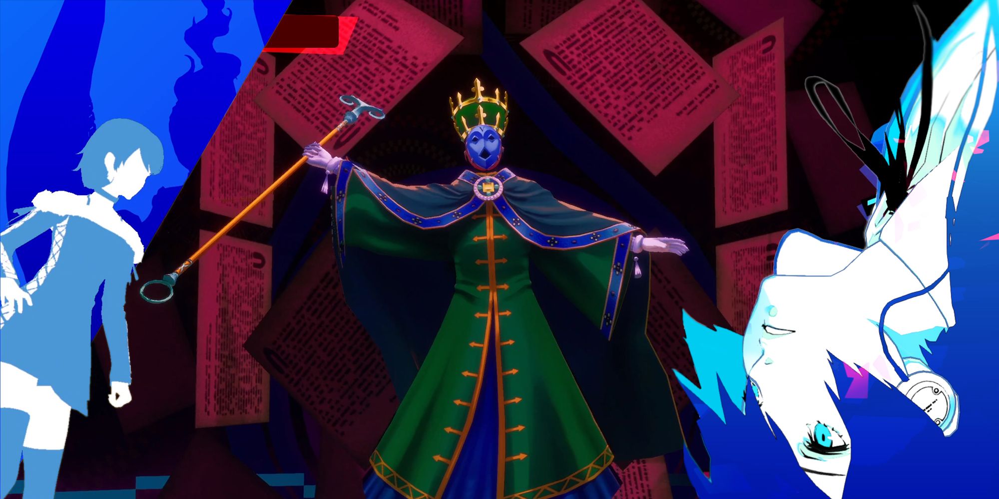 A picture of Persona 3 Reload showing Cultist of the Storm attacking