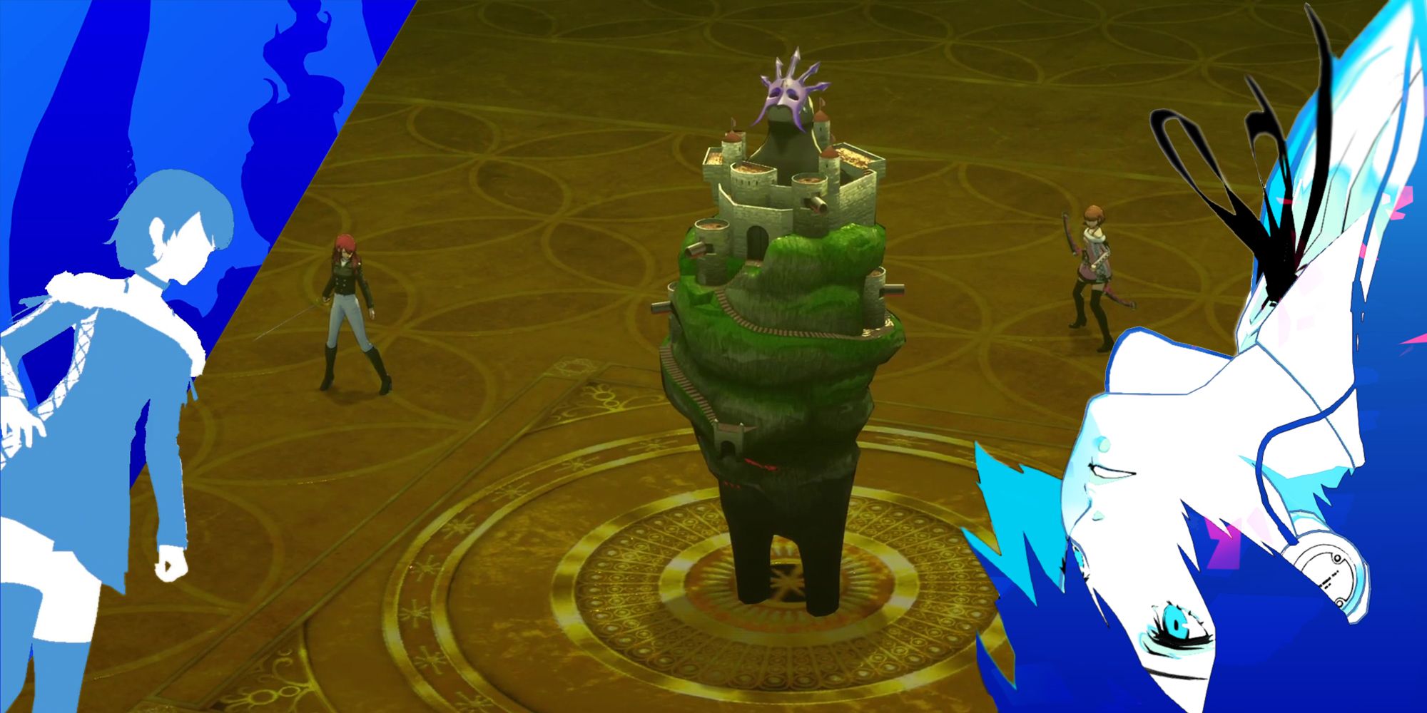 A picture of Persona 3 Reload showing Isolated Castle preparing an attack