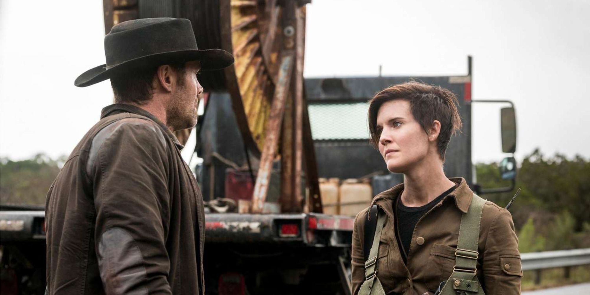 Althea and John in Fear The Walking Dead