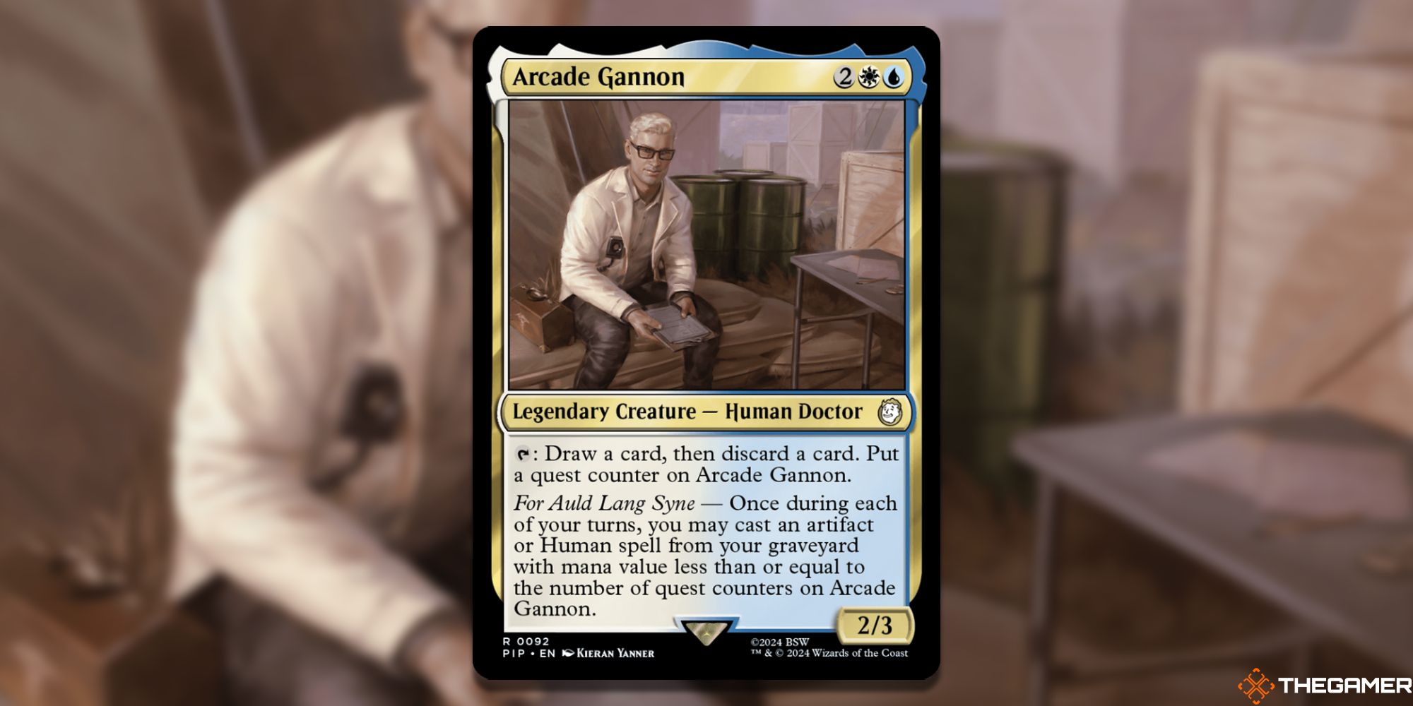 MTG: Arcade Gannon card