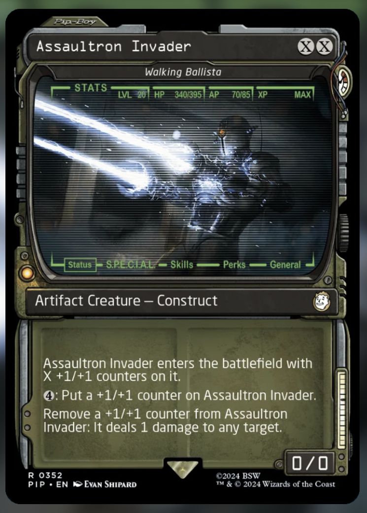 Assaultron Invader (Walking Ballista)