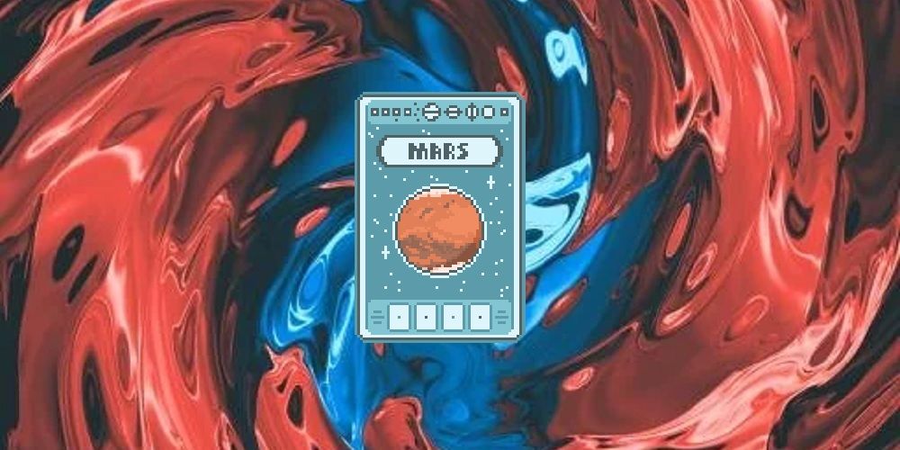 The Mars card in Balatro