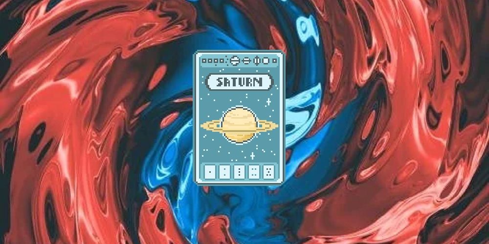 The Saturn card in Balatro
