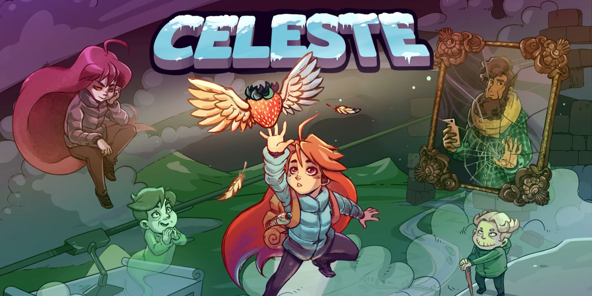 Madeline, Theo, and the rest of the main characters from Celeste.