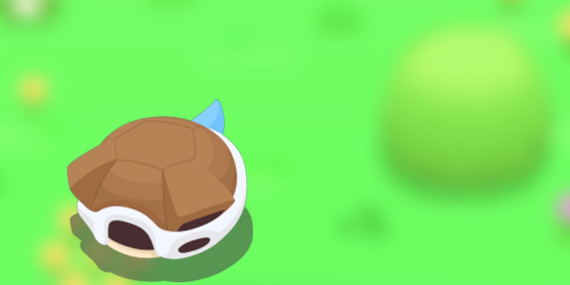 Blastoise Sleeping Soundly Over A Blurred Background