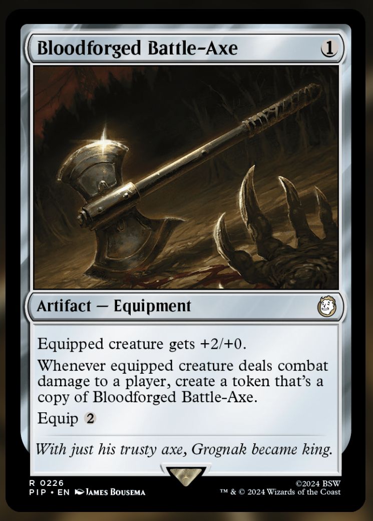 Bloodforged Battle-Axe