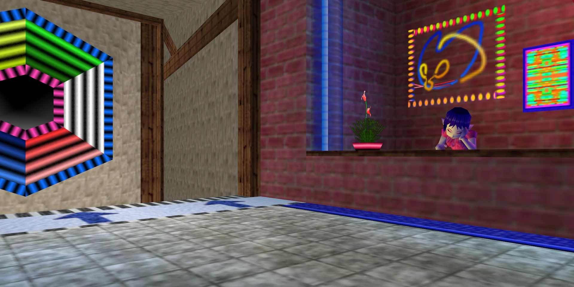 The Bombchu Bowling Alley in The Legend of Zelda: Ocarina of Time