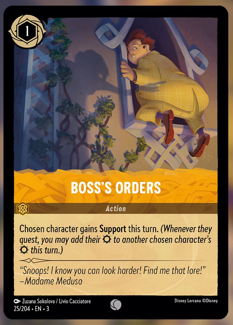 Boss's Orders