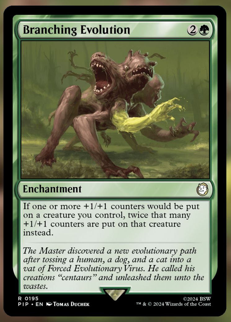Branching Evolution