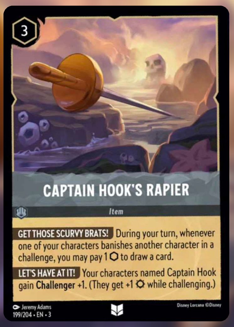 Captain Hook's Rapier