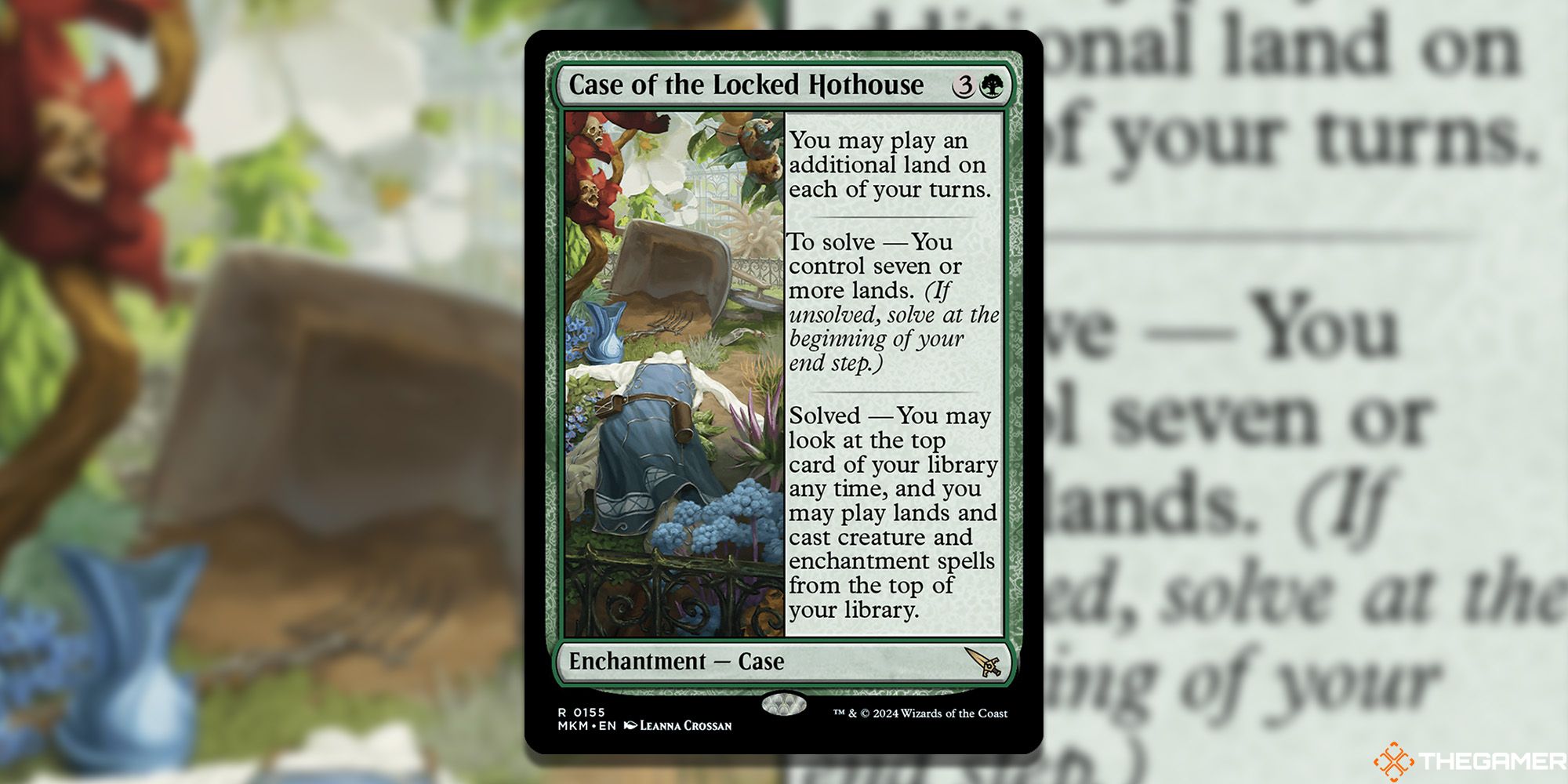 Case Of The Locked Hothouse