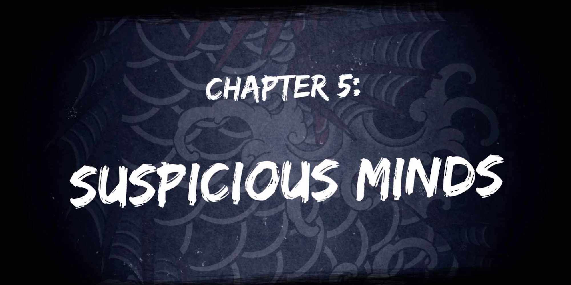 title card for chapter 5 in Infinite Wealth