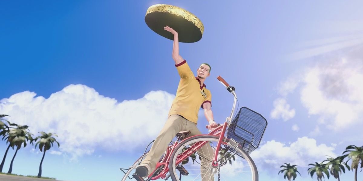 Charlie's intense delivery service in Like a Dragon: Infinite Wealth