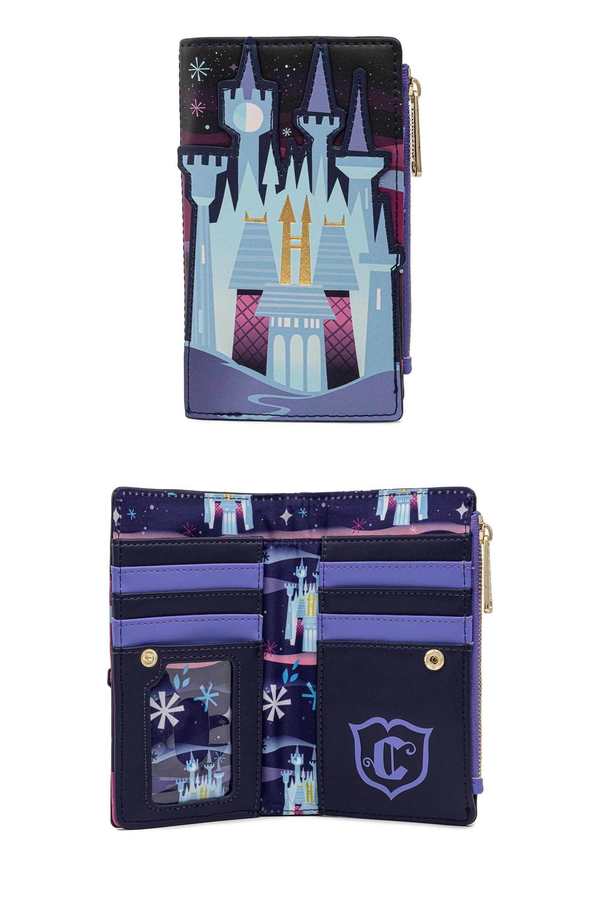 Product Image Of Cinderella Castle Loungefly Wallet