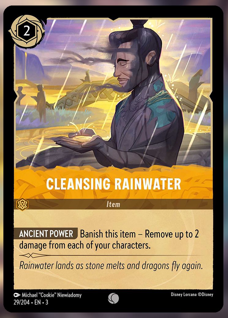 Cleansing Rainwater
