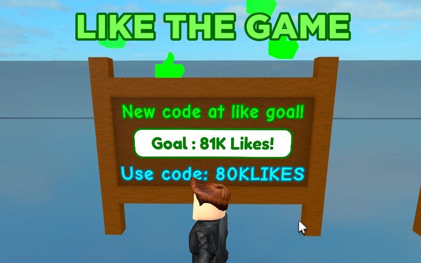 A bulletin board lists the latest working promo code in the Roblox game Multiverse Battlegrounds.