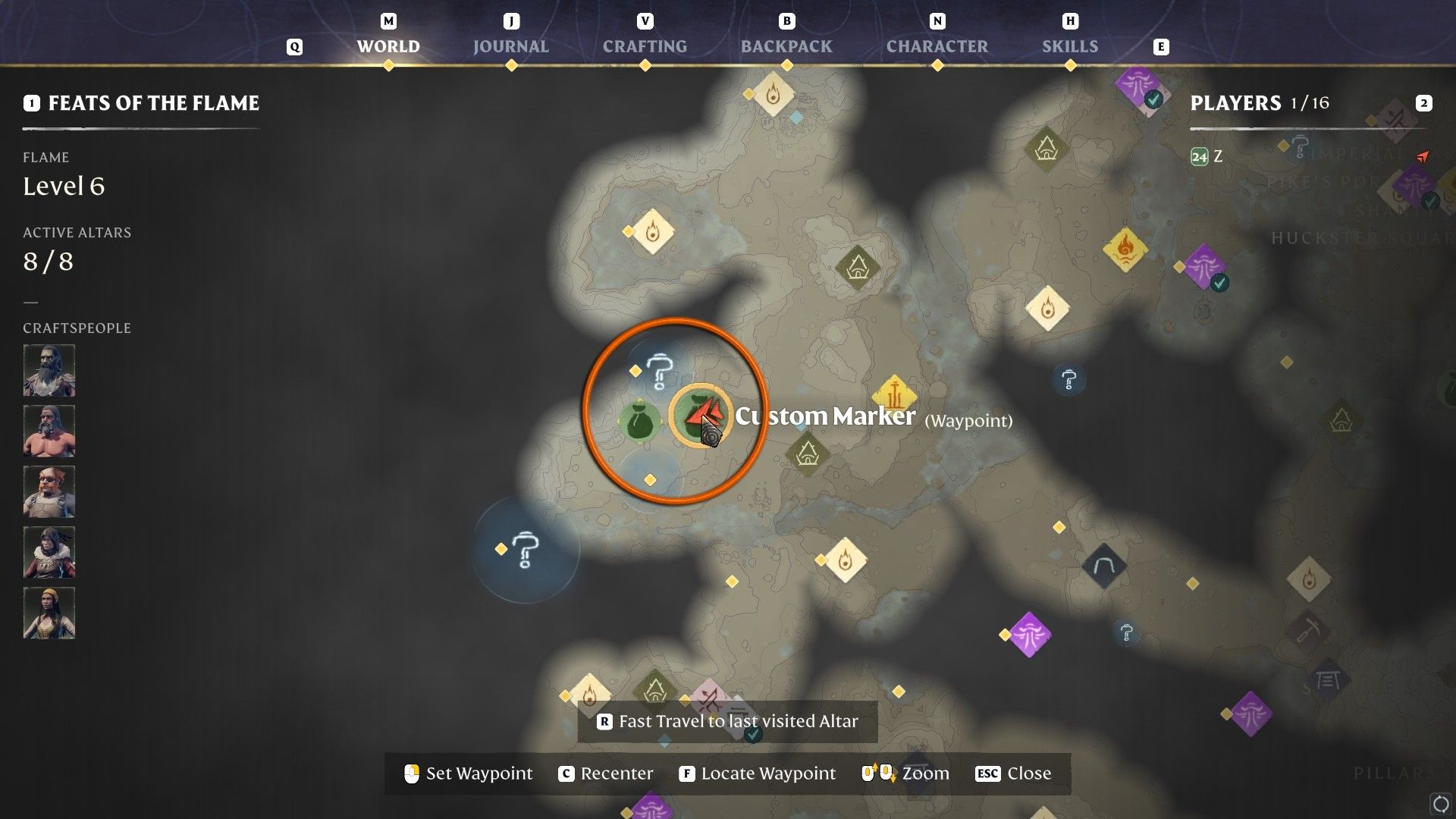 Copper Ore Location