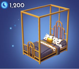 Disney Dreamlight Valley Art Deco Princess Bed