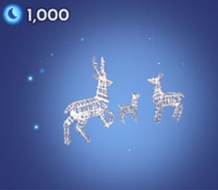 Disney Dreamlight Valley Illiminated Deer Decorations
