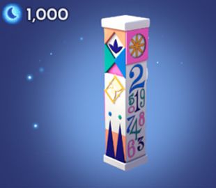 Disney Dreamlight Valley "It's a small world" Rainbow Pillar