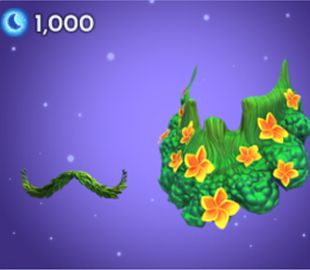 Disney Dreamlight Valley Plant Beard and Mustache Bundle