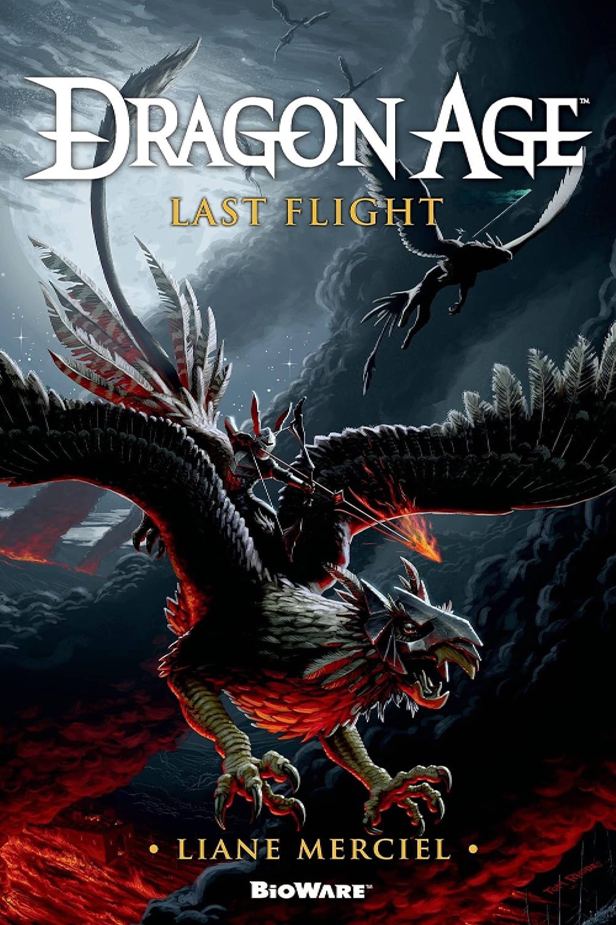 Dragon Age Last Flight book cover