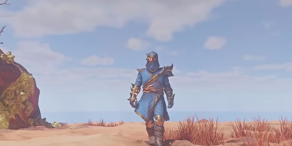 Eagle Eye Armor set in Enshrouded