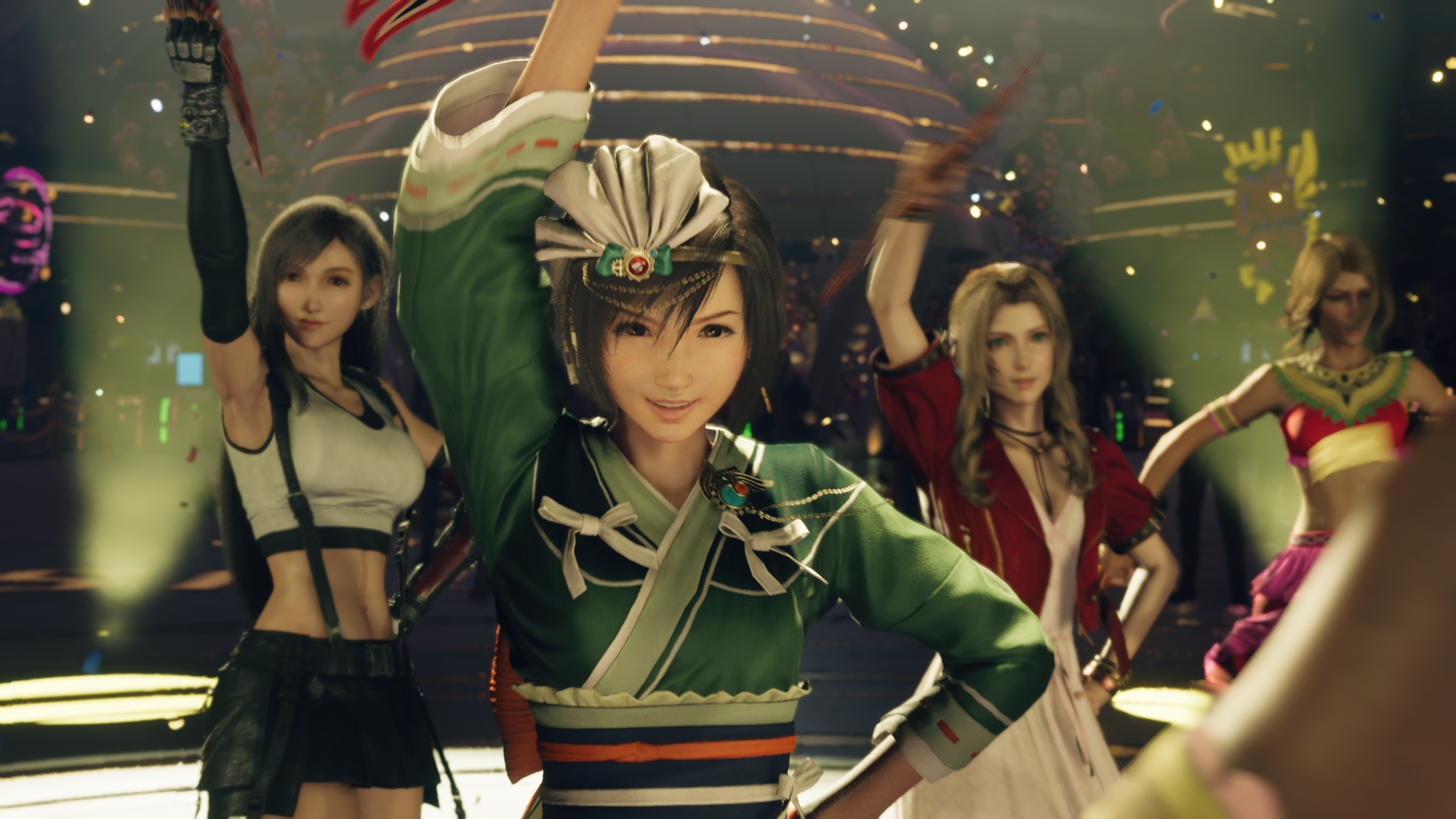 Final Fantasy 7 Rebirth - Gold Saucer dance number