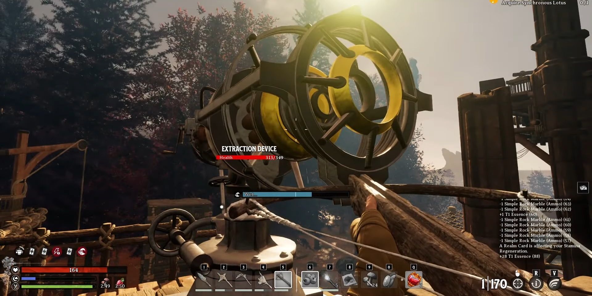 An Essence Extractor device in nightingale