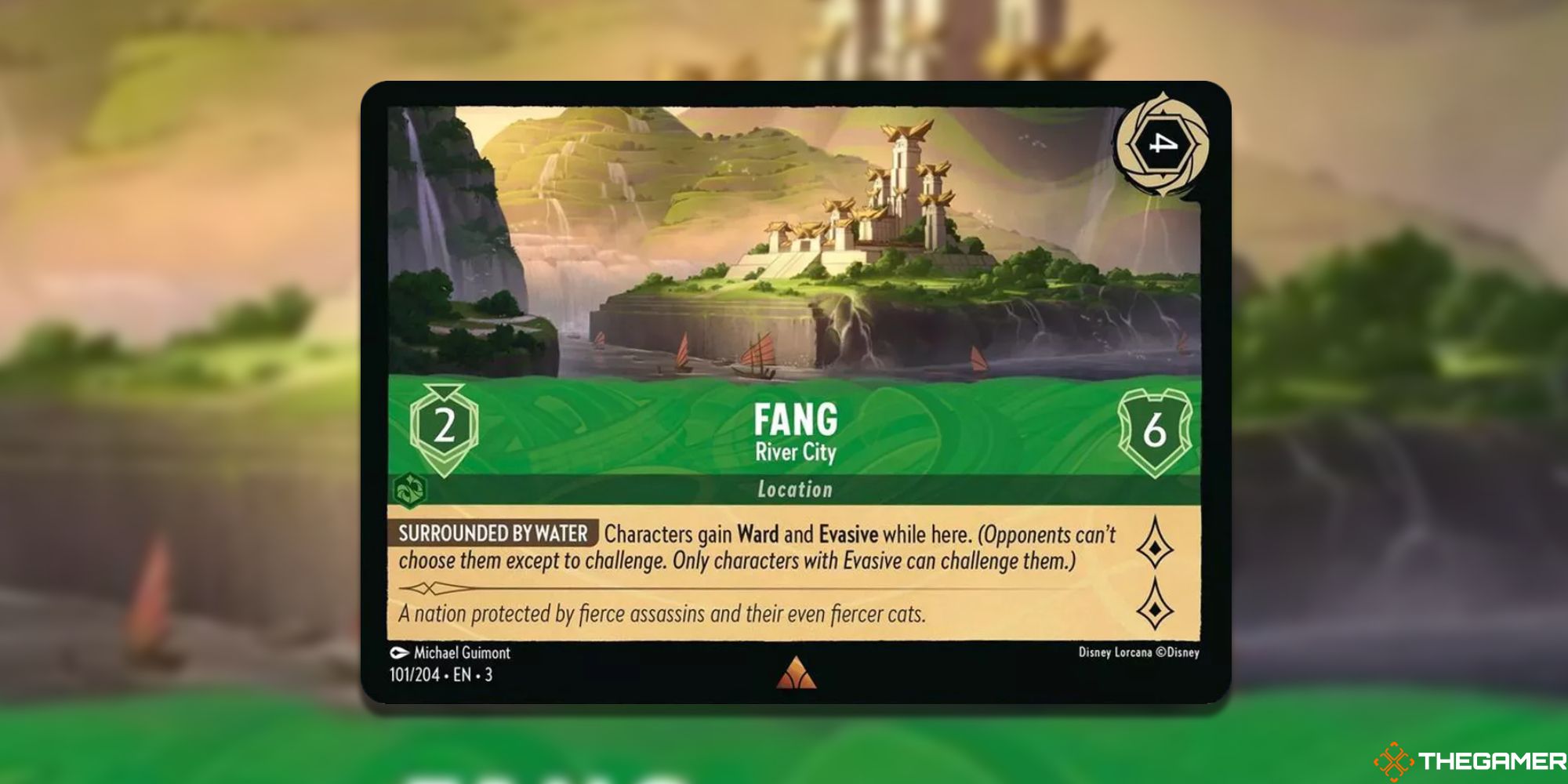 Disney Lorcana: Fang, River City card
