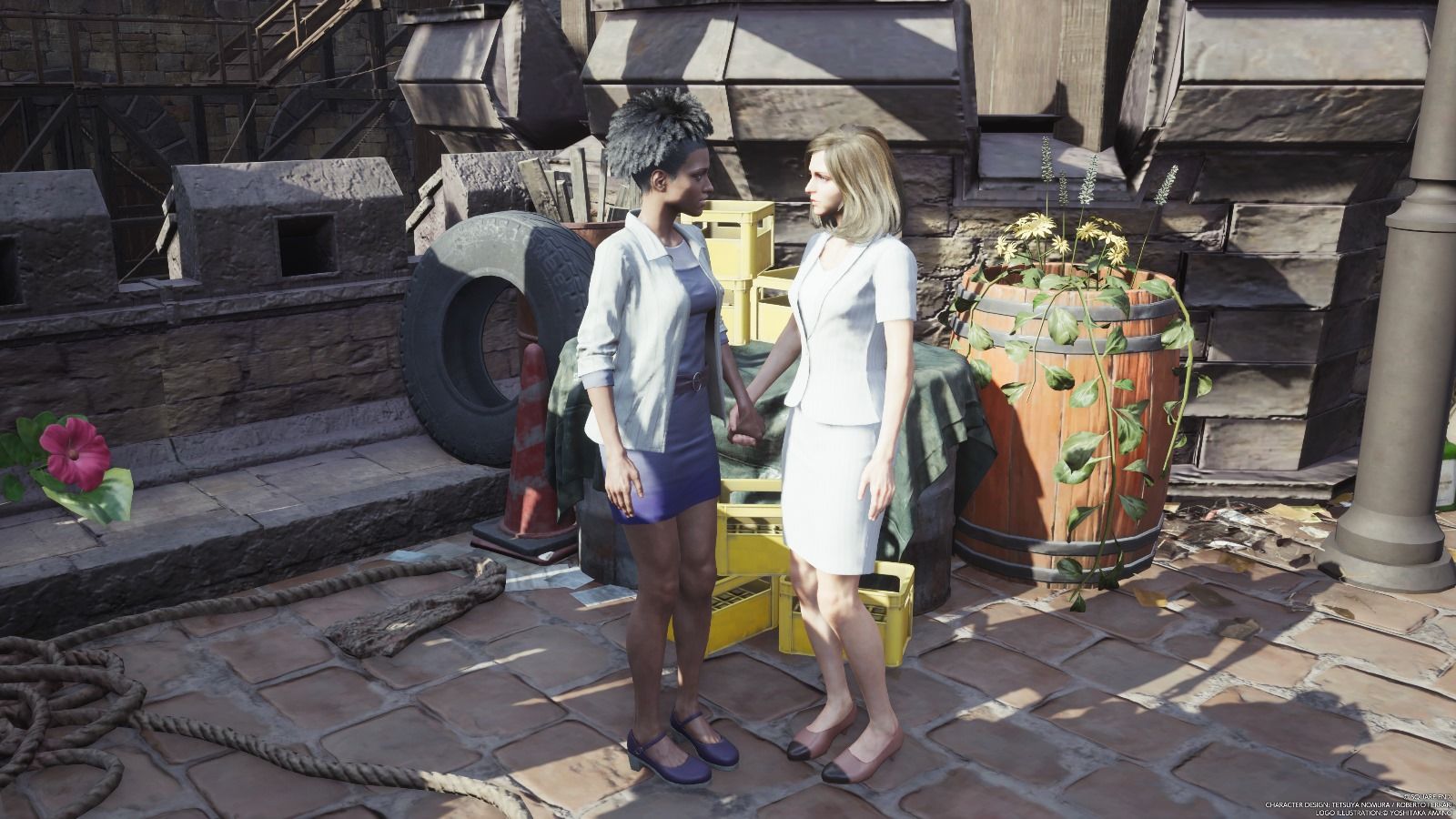 Gay Couple in Final Fantasy 7 Rebirth 