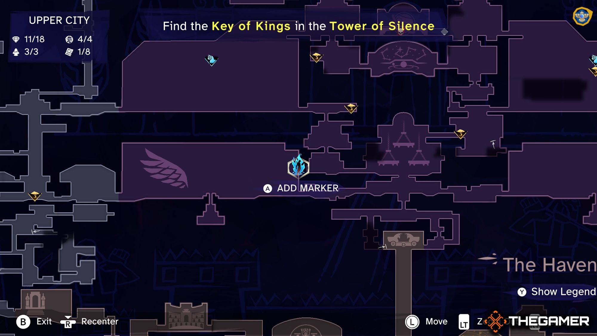 Gilded Bracelet Lore Item Location In Upper City