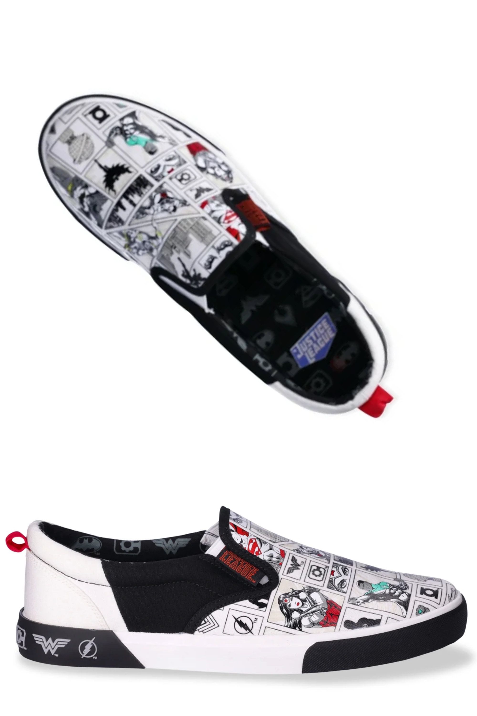 Ground Up Justice League Mens Sneakers
