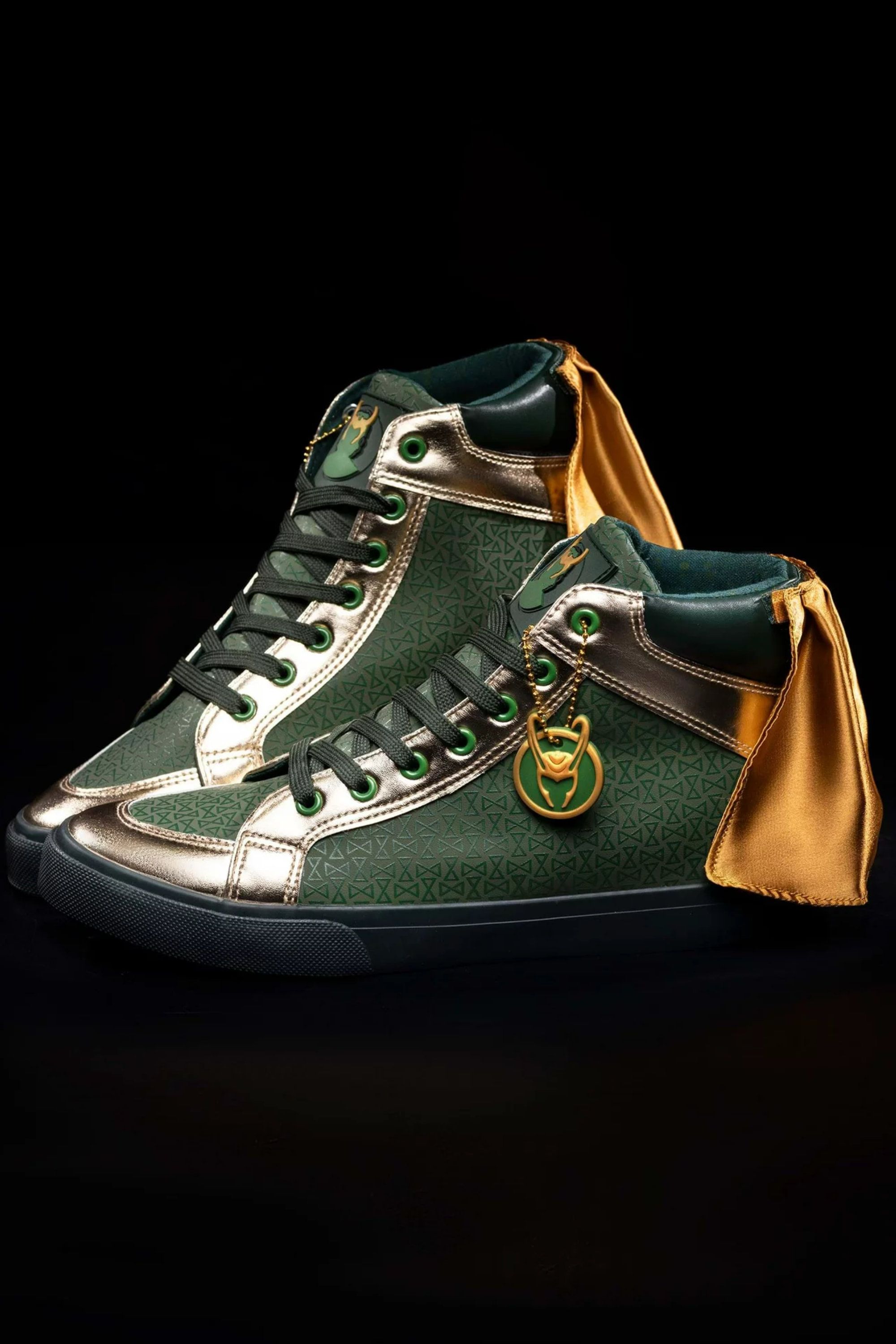 Ground Up Loki God Of Mischief Hi-Top Sneakers