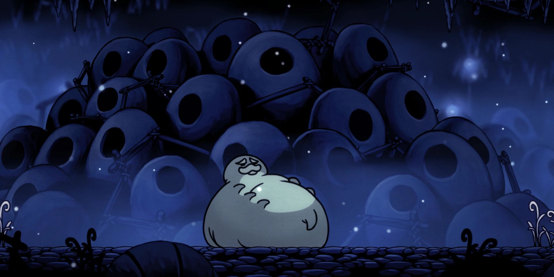 The Grubfather in Hollow Knight