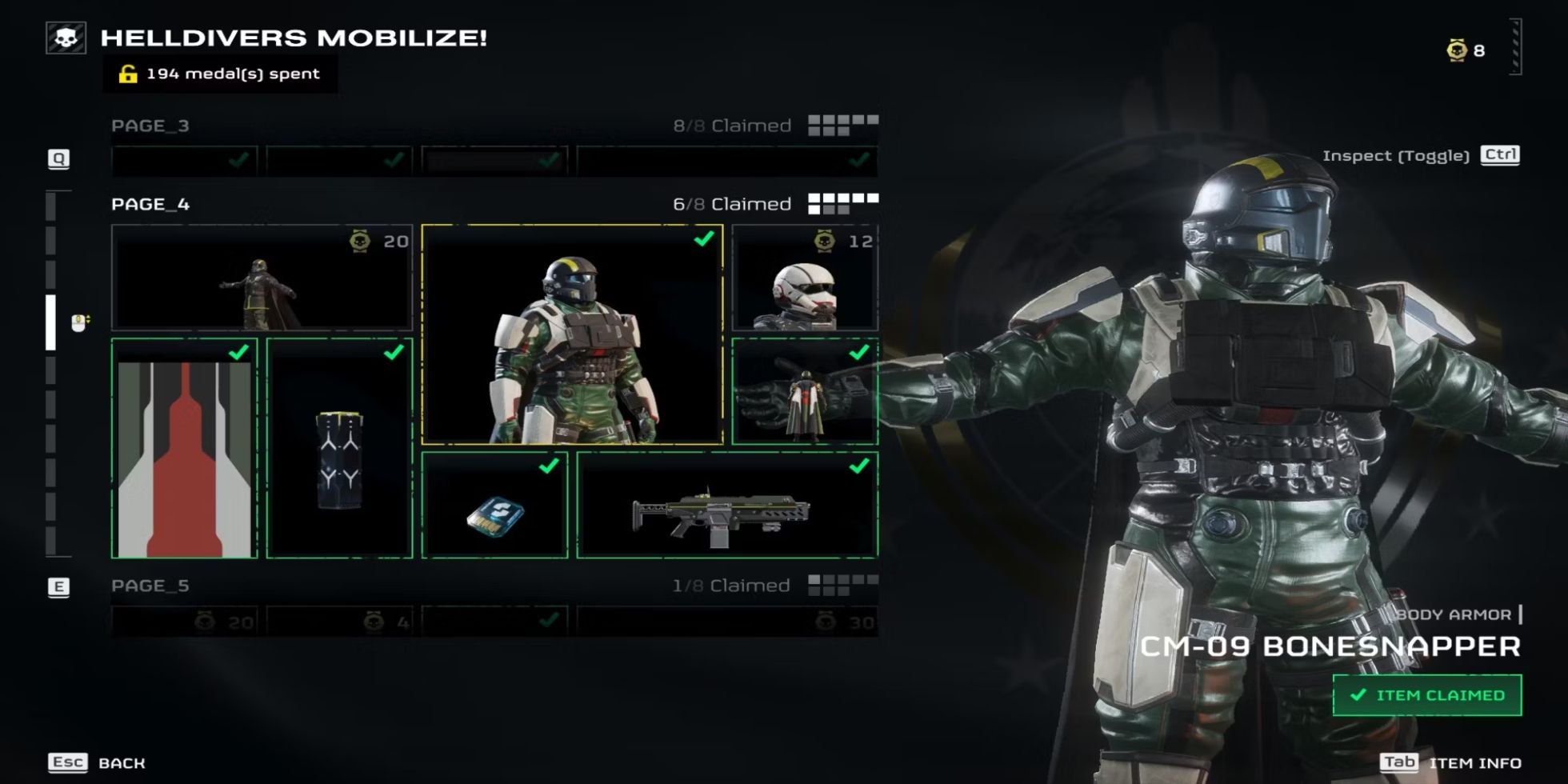 Helldivers 2 Bonesnapper Armor Fixed