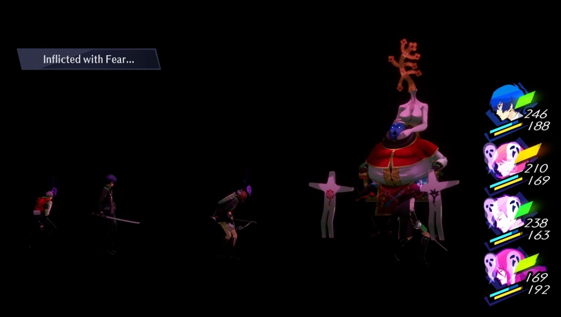 hierophant using doomsday doctrine to make the party afraid persona 3 reload p3r