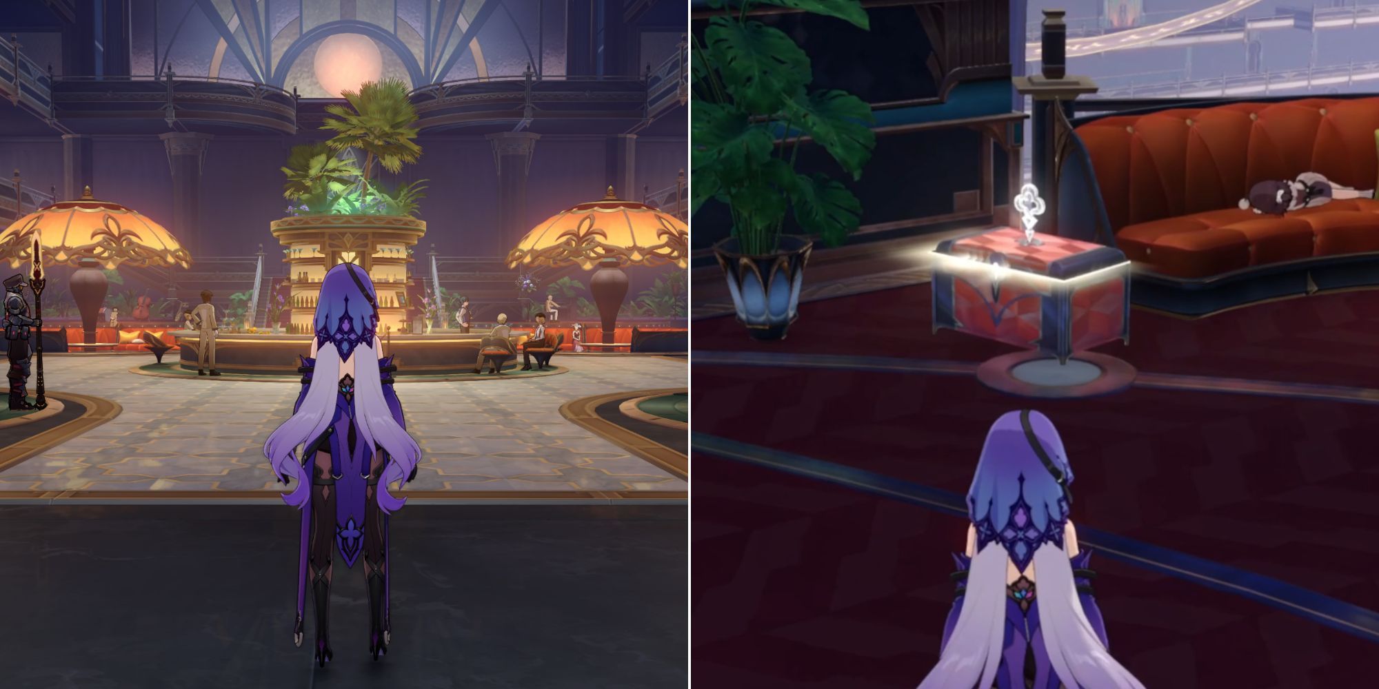 Honkai Star Rail Black Swan in Reverie Reality With Chest