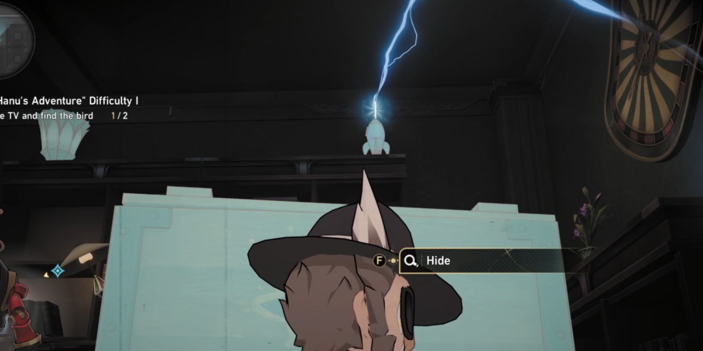 Honkai Star Rail Hanu's Adventure Looking At Rocket Above