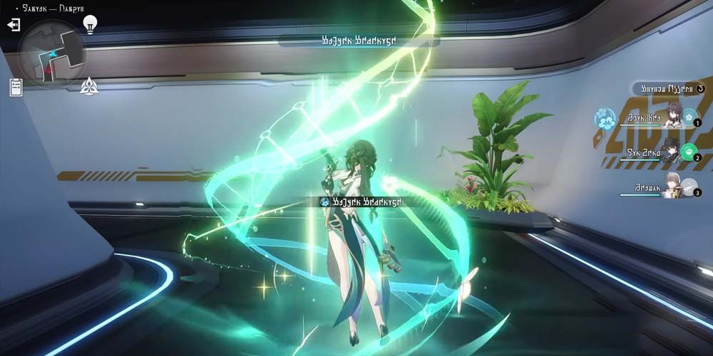 Honkai Star Rail, Ruan Mei using her Technique