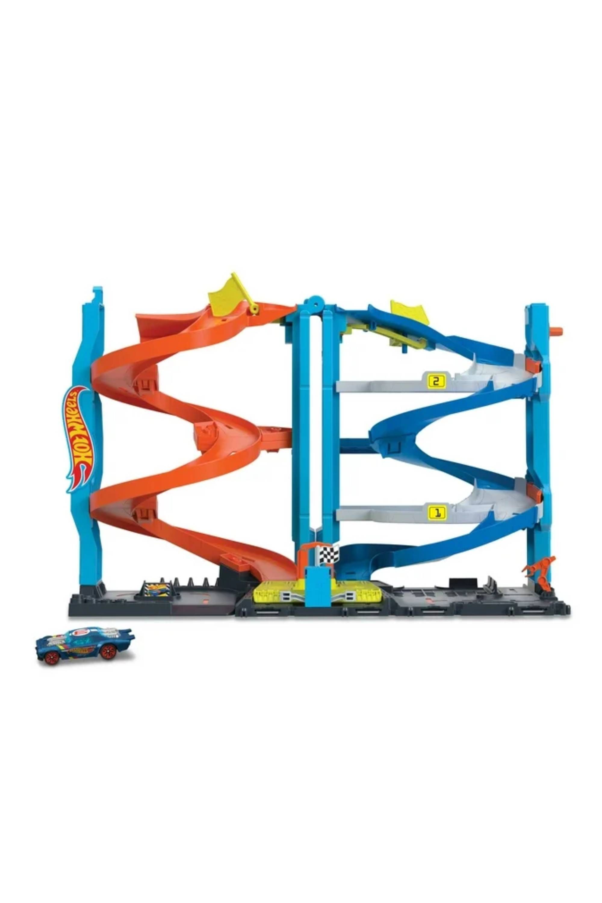 Hot Wheels City Transforming Race Tower