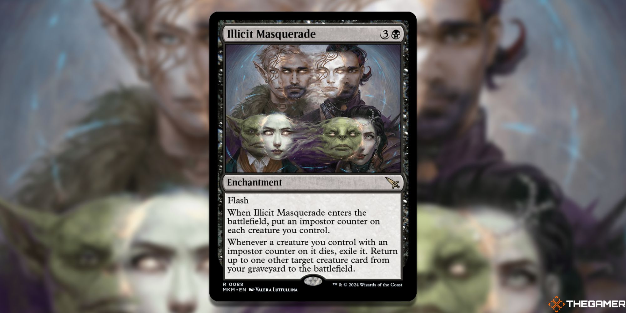 MTG: Illicit Masquerade card