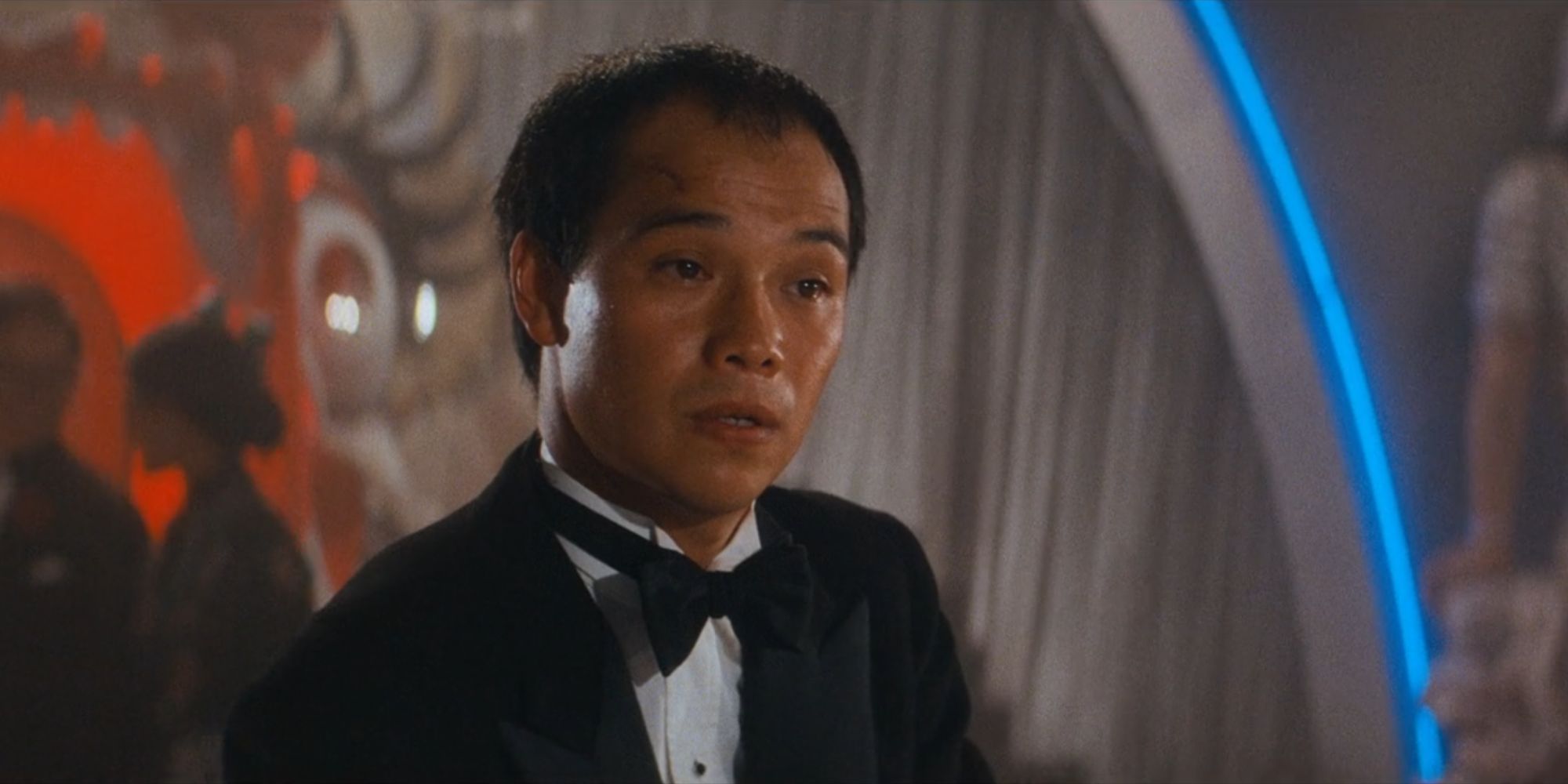 Indiana Jones and the Temple of Doom Wu Han stands in Club Obi Wan