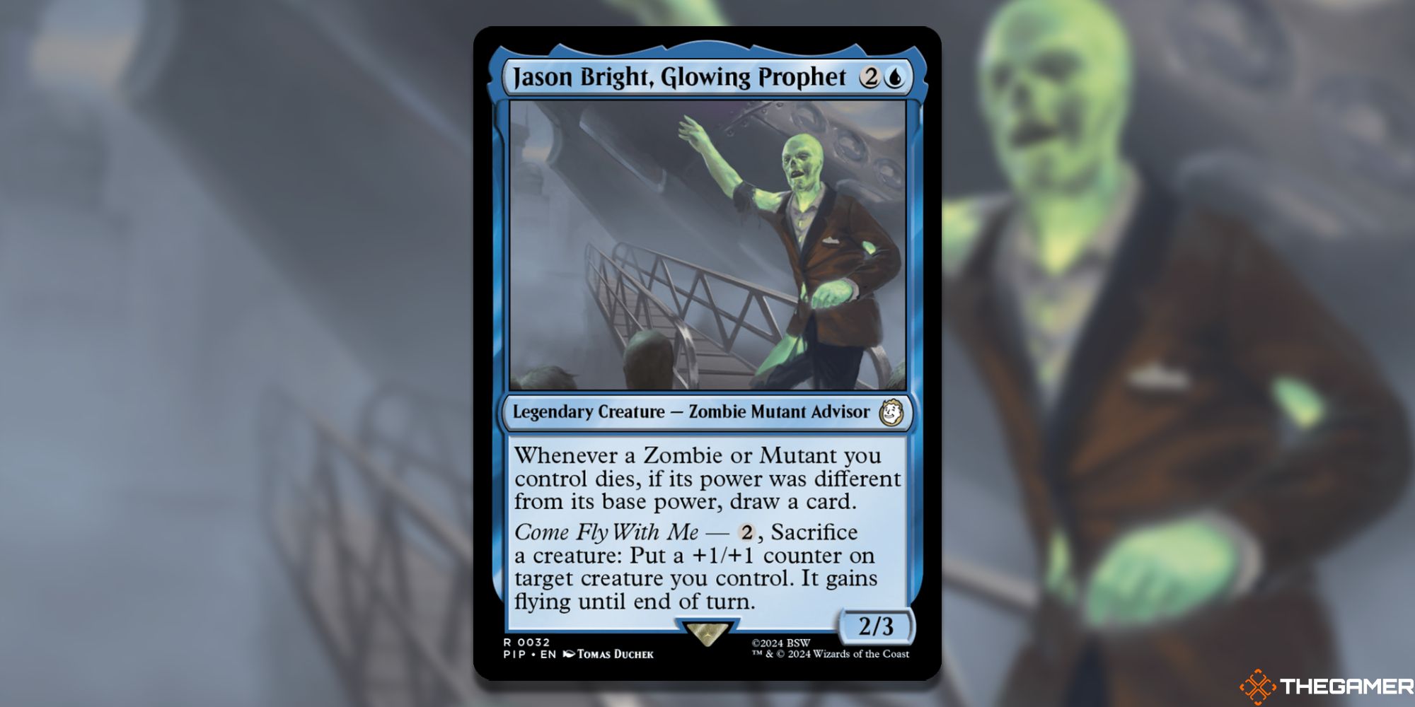 MTG: Jason Bright, Glowing Prophet card
