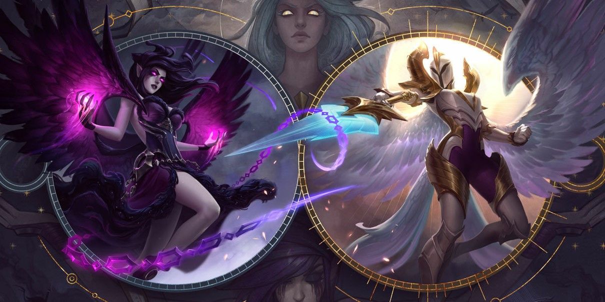 Kayle's Splash Art in League Of Legends